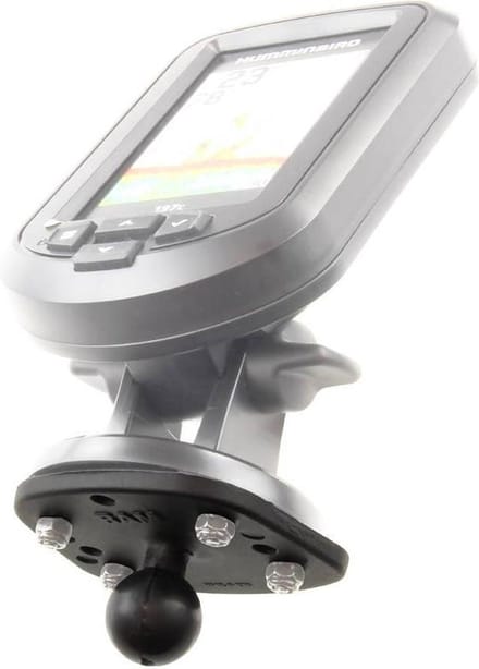 RAM Mount B-Kogelbasis voor Eagle, Humminbird & Lowrance Fishfinder - RAM-B-107-1BU