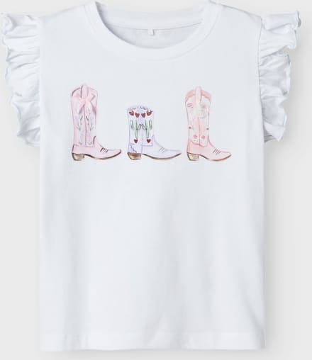 NAME IT - NMFHADIA SS TOP BOX - Meisjes - Blouses