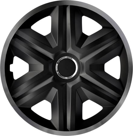 NRM FAST LUX - wieldoppen 14" - Set van 4 stuks - grafiet