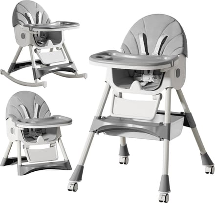 Multifunctionele 6-in-1 Kinderstoel voor Baby's en Peuters