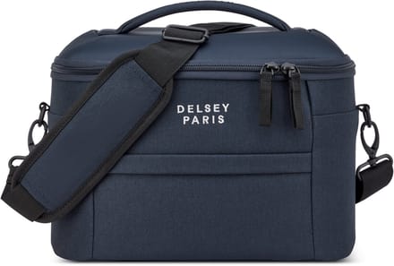DELSEY Brochant 3 – Beautycase – Gerecycled polyester – Waterafstotend – Navy Blue