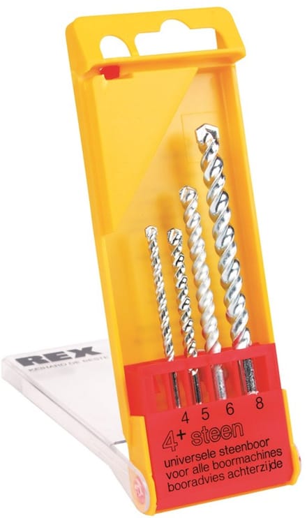 Rex Steenborenset Rex 4470 - 4-delig