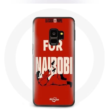 Coque pour Samsung Galaxy S9 La casa de papel Nairobi dessin