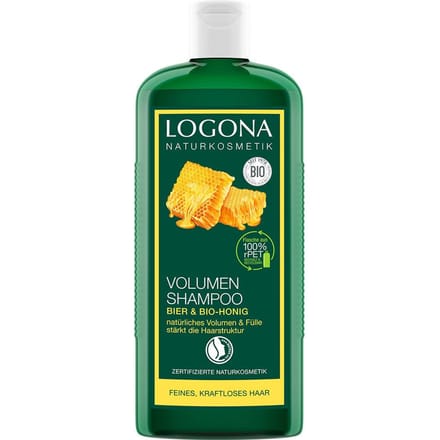 Logona Shampoo Volume Bier-Honing fijn haar