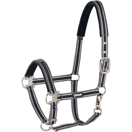 Eskadron Headcollar Pin Buckle Cob Black-Anthra-White