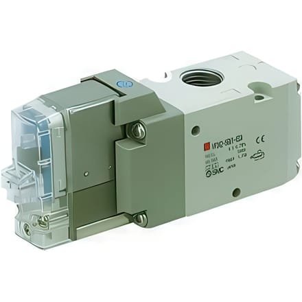 SMC 3/2-Weg In-Line Pneumatisch Magneetventiel G1/2'' - VP742-5YO1-04FA