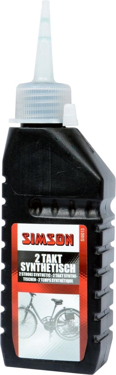 021014 Simson 2T synth. olie 100ml Spartametolie