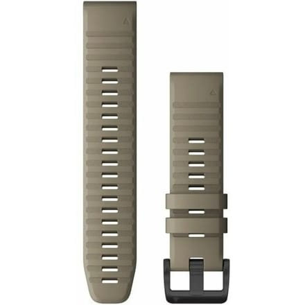 QuickFit siliconen polsband - 22mm - Donker Zandsteen