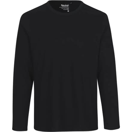 Neutral Men´s Long Sleeve T-Shirt NE61050 - Black - S