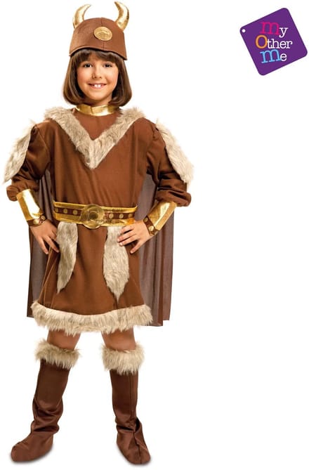 Viking Meisjes Kostuum Ingeborg - 5-6 jaar