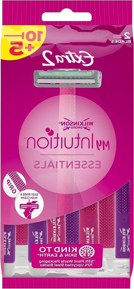 Wegwerpscheermesjes Vrouwen - Ontharingsmesjes Set - Gladde Huid Krijgen - Micro Hoofd Ontwerp - 15 Stuks - Wit