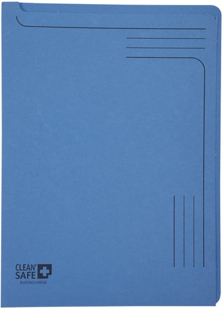 Insteekmap exacompta lmodel cleansafe blauw | 5 stuks
