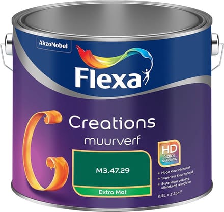 Flexa - Creations Muurverf Extra Mat - M3.47.29 - Mengverf - 2,5 L