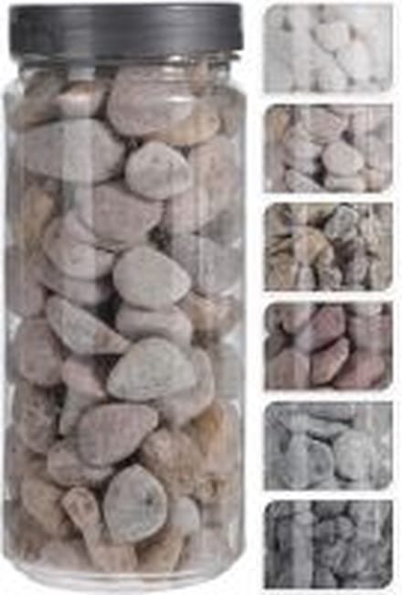 Decoratie stenen naturel donkerbruin