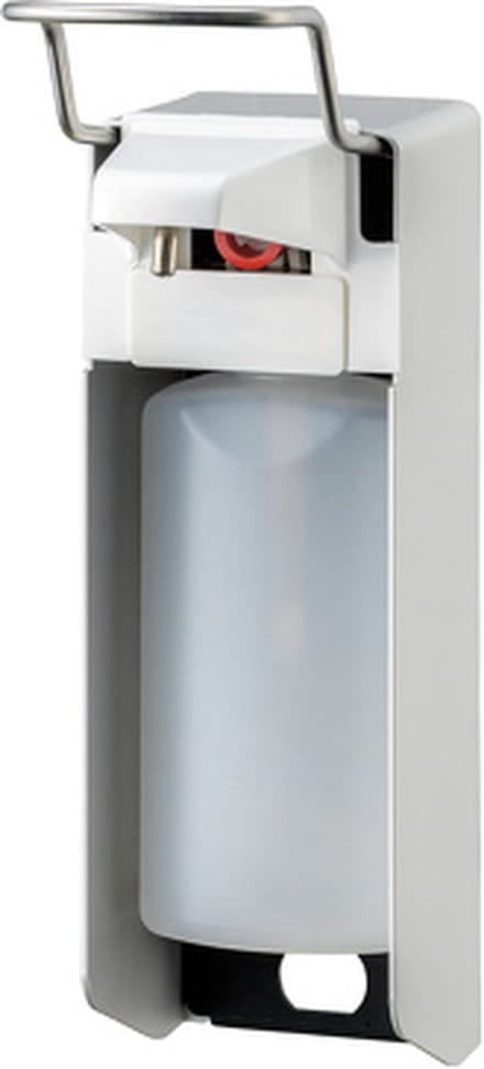 MediQo-line Zeep- & desinfectiemiddeldispenser 500 ml KB aluminium