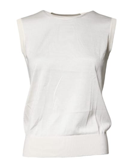 Mouwloze Gebreide Top