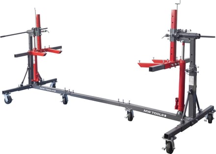 Kantelbrug carrosserie 360° 900 kg mobiel MW Tools KTB0900