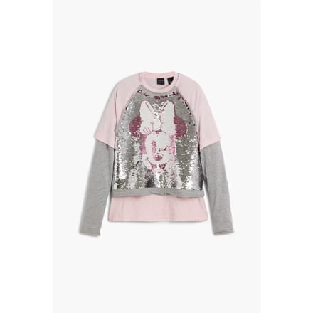 Meisjes-T-shirt Desigual Minnie Sequins