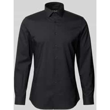 Super slim fit zakelijk overhemd met kentkraag