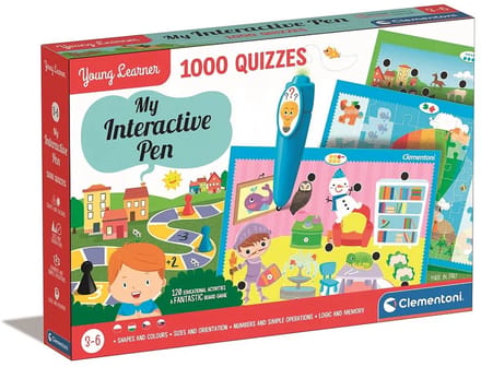 Clementoni Educatief Spel - Spelletje voor kinderen - Interactieve Pen - Education - 1000 stuks