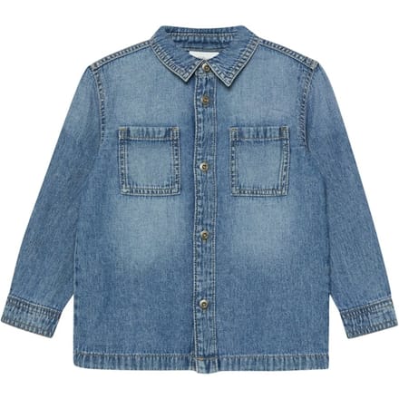 s.Oliver Shirts Blue Denim Größe: 92/98 | Hemden Outlet | kids | Blau