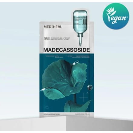 MEDIHEAL Masque Essentiel 10 pièces set Madecassoside 10ea blue