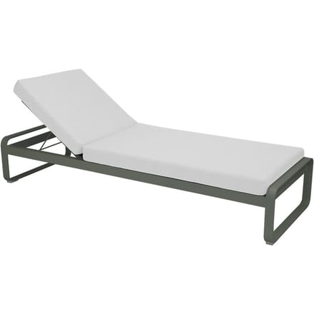 Fermob BELLEVIE Komfort - Ligbed - 48 rozemarijn - 81 witgrijs