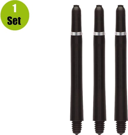 Winmau Dart Shafts Nylon - Zwart - In Between - (1 Set)