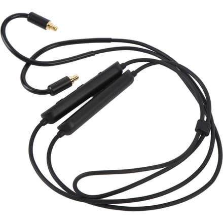 Bluetooth Draadloze Adapter Kabel Vervanging Oplaadbaar met Microfoon Controller voor IE100 Pro black