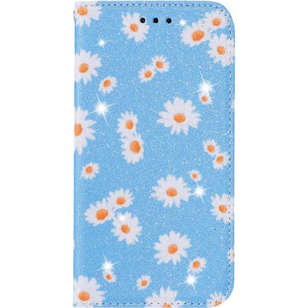 Comfycase Samsung Galaxy S20 Daisy Hoesje Blauw