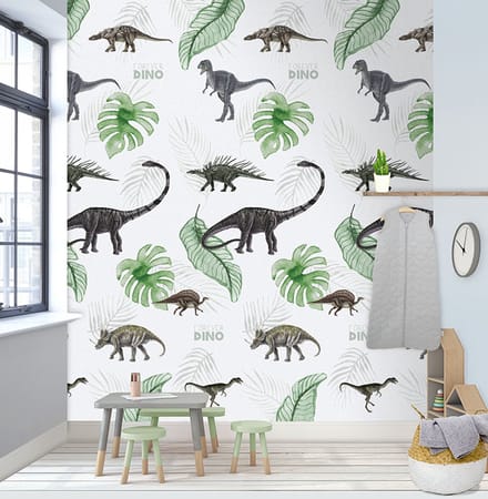 INGK Behang - Kids - Abby & Bryan - Dino in my room