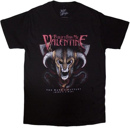 Bullet For My Valentine - Viking Heren T-shirt - S - Zwart