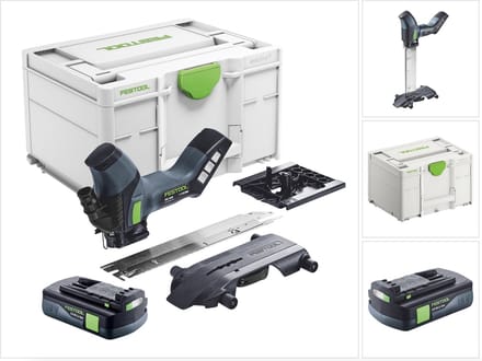 Festool ISC 240 EB-Basic accu-isolatiezaag 18 V 240 mm + 1x accu 3.0 Ah + Systainer - zonder oplader