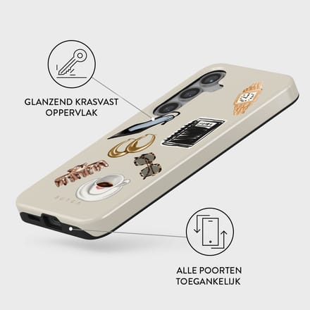 Burga Tough Backcover voor de Samsung Galaxy S24 - Boss Babe