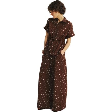 Linnen en viscose broek dames Greenpoint
