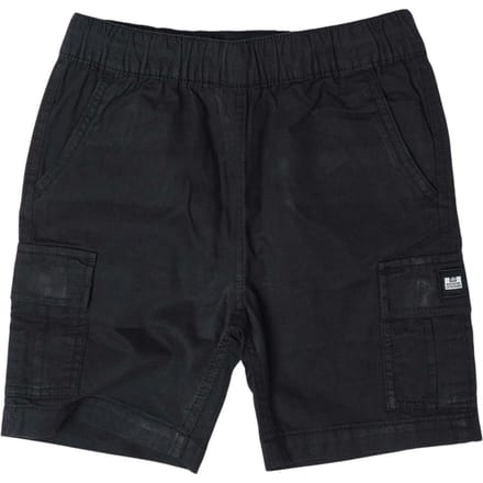 Weekend Offender Jongens High Desert Cargo Shorts (Zwart)