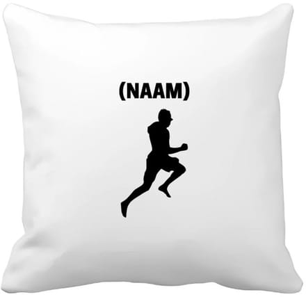 Akyol - hardloop met eigen naam Kussen hoes - Hardlopen - hardloper - sport - 40 bij 40 cm