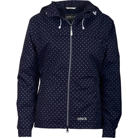 Regenjas Lucie Marine Pro-X Elements - Dames - PXE PRO - 10000mm waterdicht - 5000gr/24u ademend - Winddicht - kap