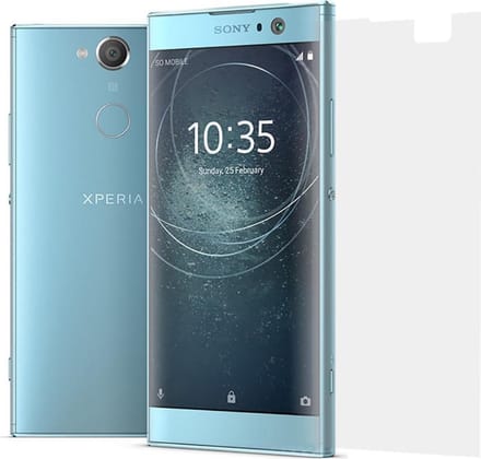 Shop4 - Sony Xperia XA2 Ultra Glazen Screenprotector - Gehard Glas Transparant