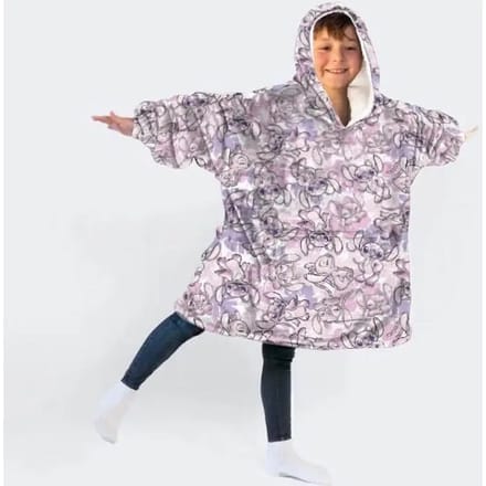 Junior Oversized Hoodie Disney Stitch Angel