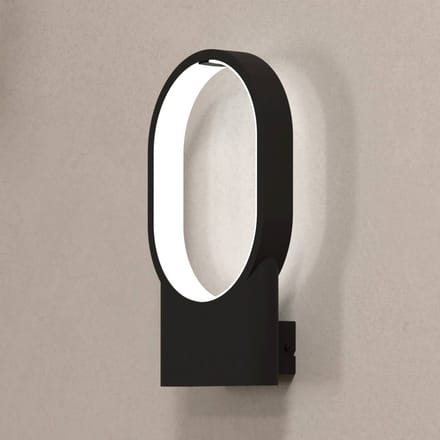 EGLO Codriales Wandlamp - LED - 32 cm - Zwart|Wit