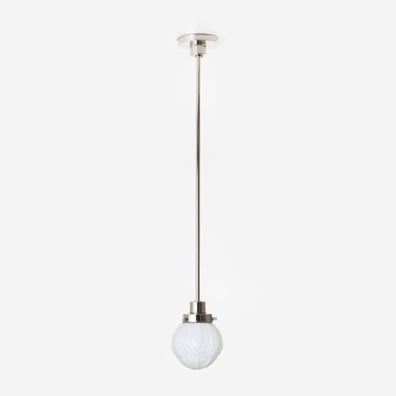 Hanglamp Victory 20's Nikkel - Art Deco Trade
