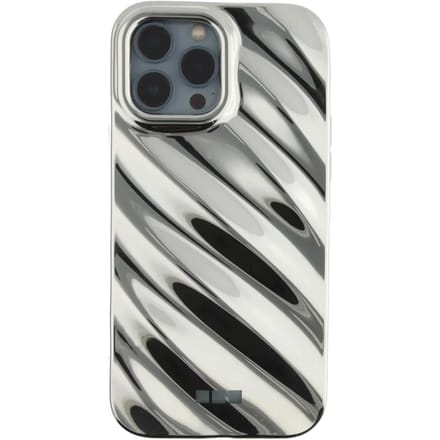 123watches hoesje Lustra - zilver - Siliconen, TPU - iPhone 16 Pro
