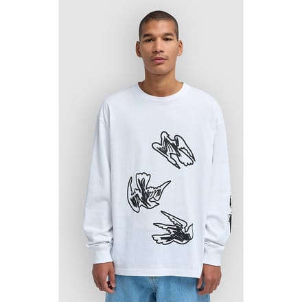 RVCA AF Birds Longsleeve wit