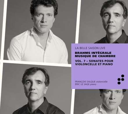 François Salque, Éric Le Sage - Brahms: Sonates Pour Violoncelle Et Piano (CD)
