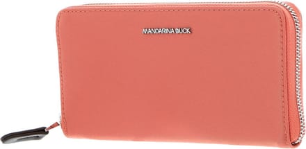 MANDARINA DUCK Portemonnee Hunter Zip Around Wallet Peach Koraalrood