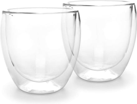 ONA Kop 26cl dubbelwandig glas Vienna - set/2