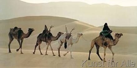 Poster PGM Maurice Ascani - Caravane Niger (100 x 50)