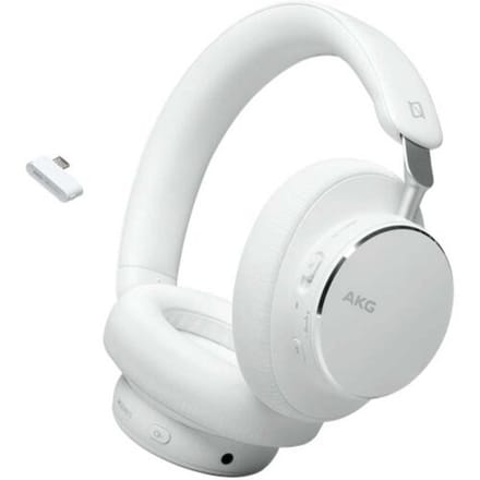 AKGN9HYBRIDWHT Over Ear headset Bluetooth, Draadloos Wit