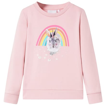 vidaXL Kindertrui 104 lichtroze